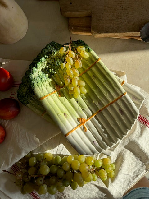 Ensemble de 2 plats à asperges De Raymonde à Zoé