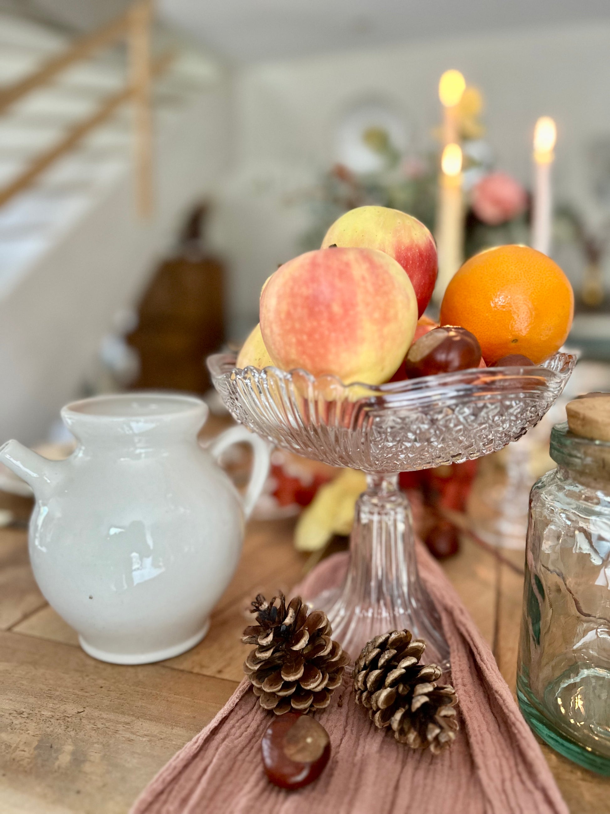 Coupe en verre sur pied De Raymonde à Zoé