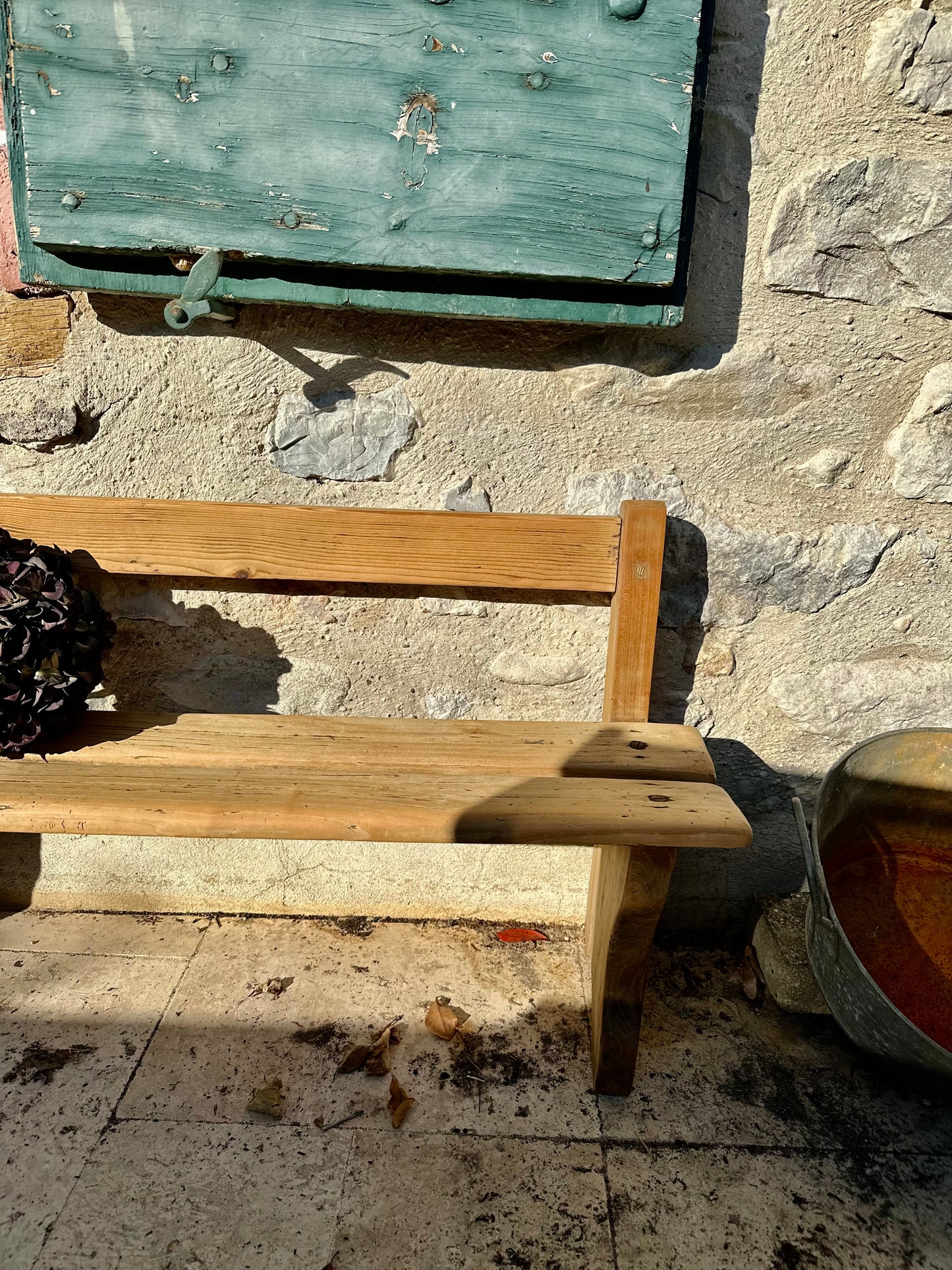 Banc ancien pour enfant De Raymonde à Zoé