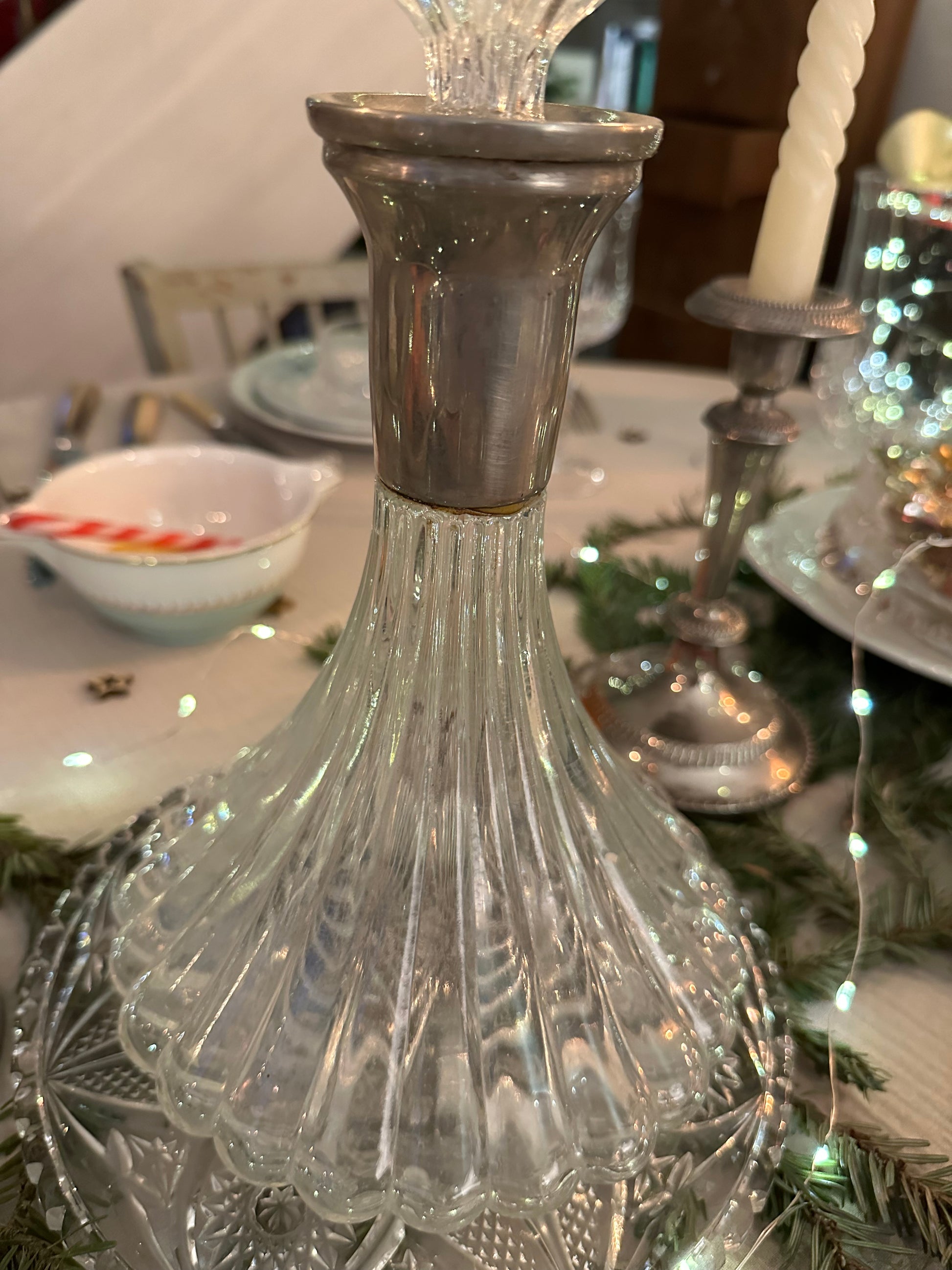 Carafe à décanter en verre, bouchon rond De Raymonde à Zoé