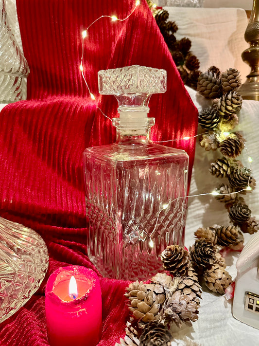 Carafe à whisky en verre, bouchon carré De Raymonde à Zoé