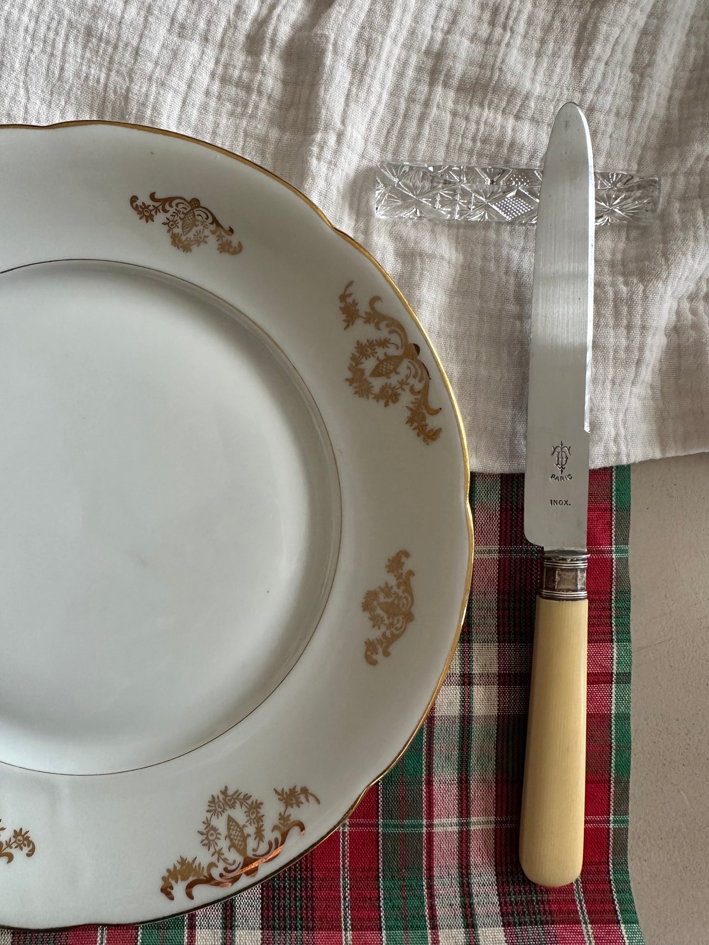 Porte couteaux en cristal De Raymonde à Zoé
