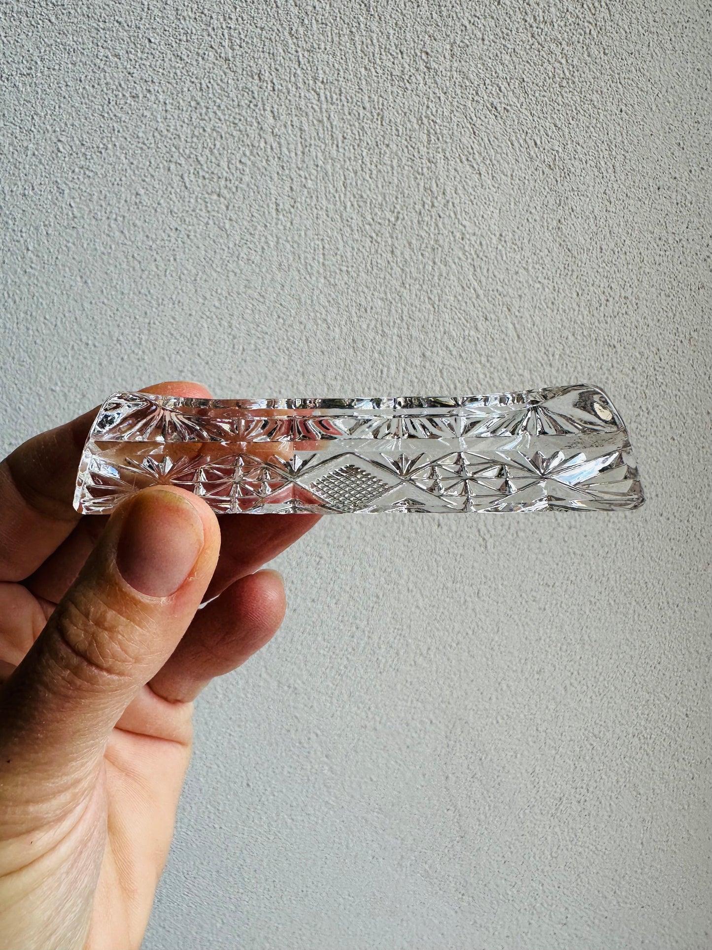 Porte couteaux en cristal De Raymonde à Zoé