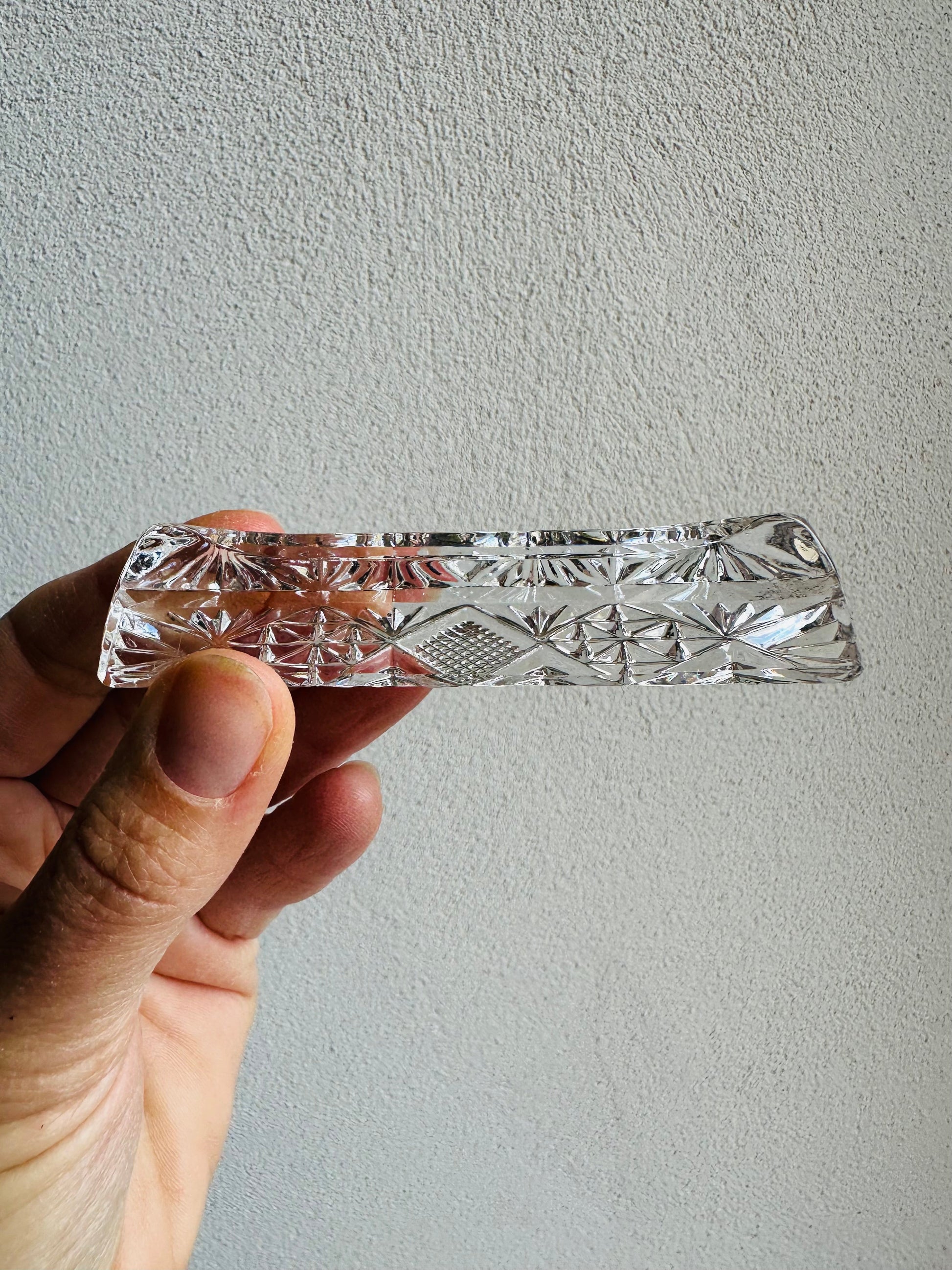 Porte couteaux en cristal De Raymonde à Zoé