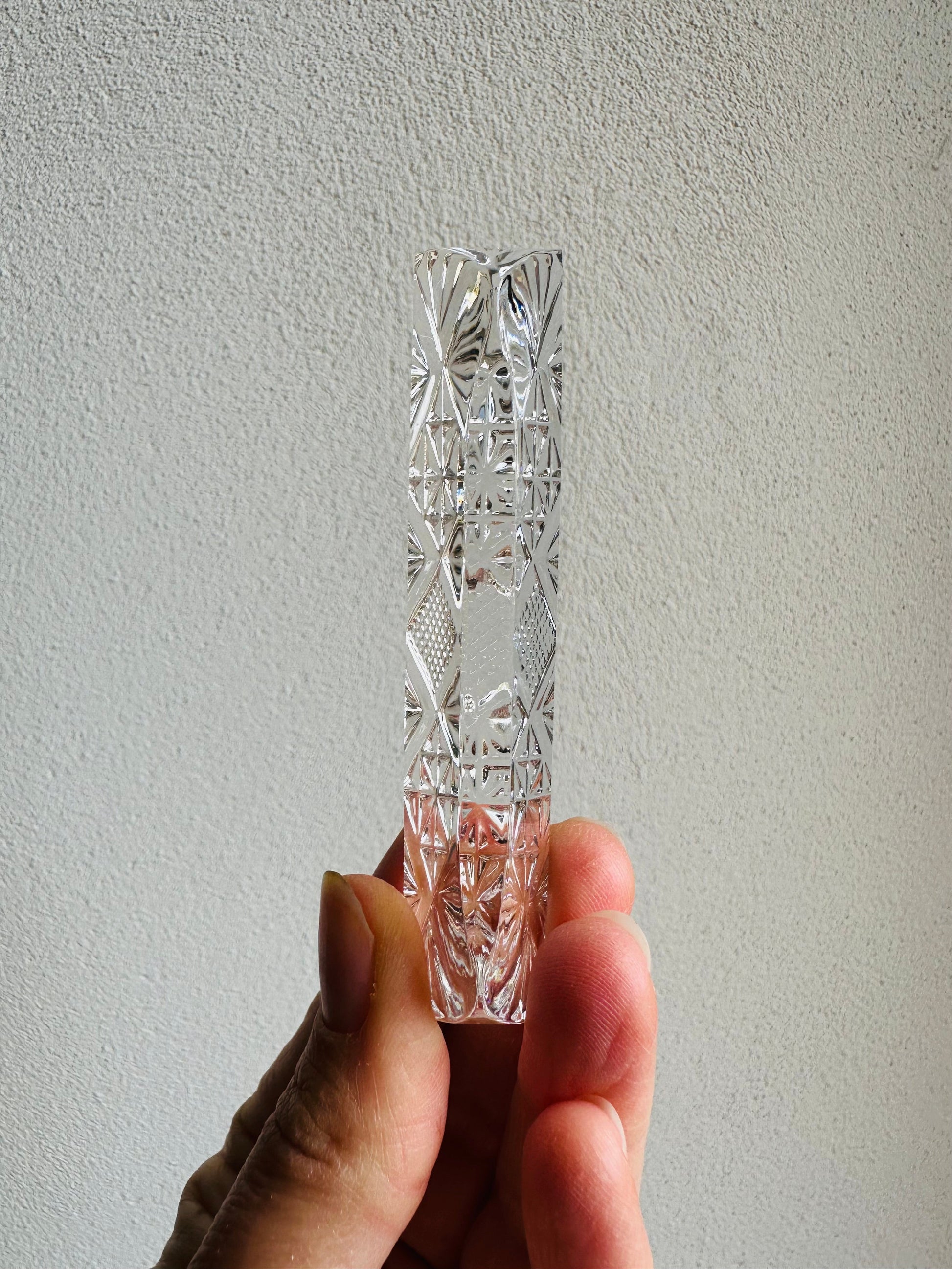 Porte couteaux en cristal De Raymonde à Zoé