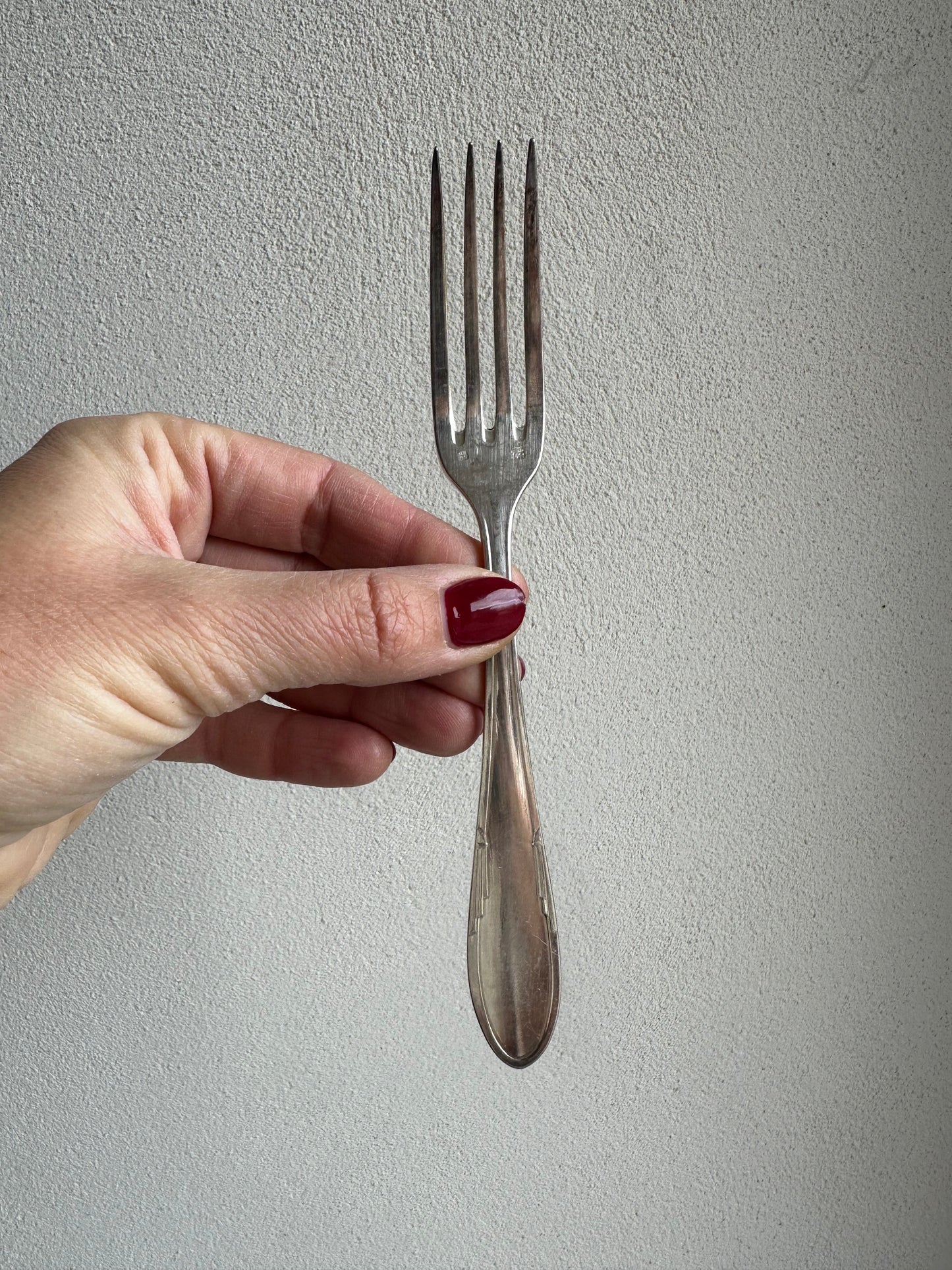 Ensemble de 12 fourchettes à dessert De Raymonde à Zoé