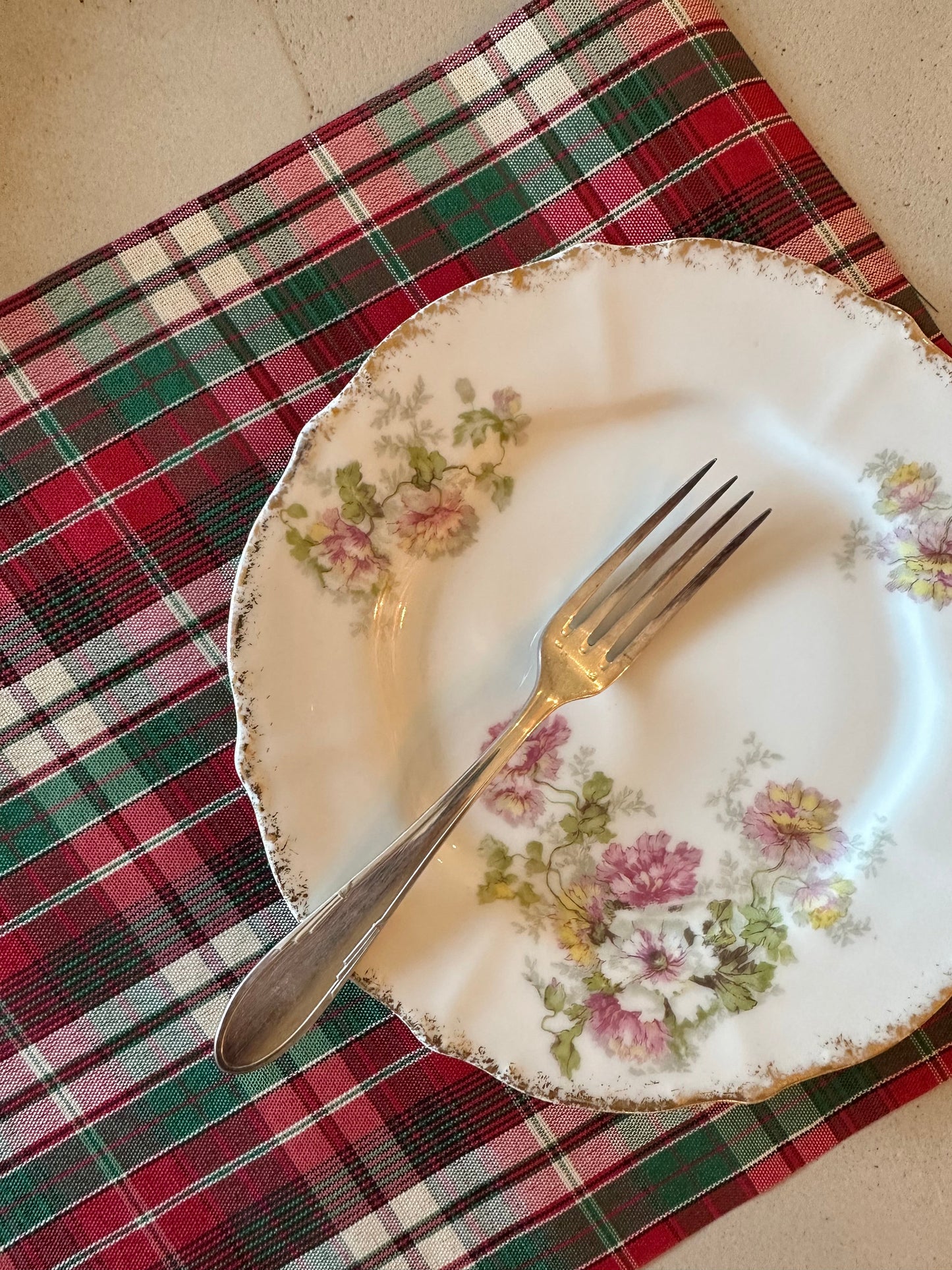 Ensemble de 12 fourchettes à dessert De Raymonde à Zoé