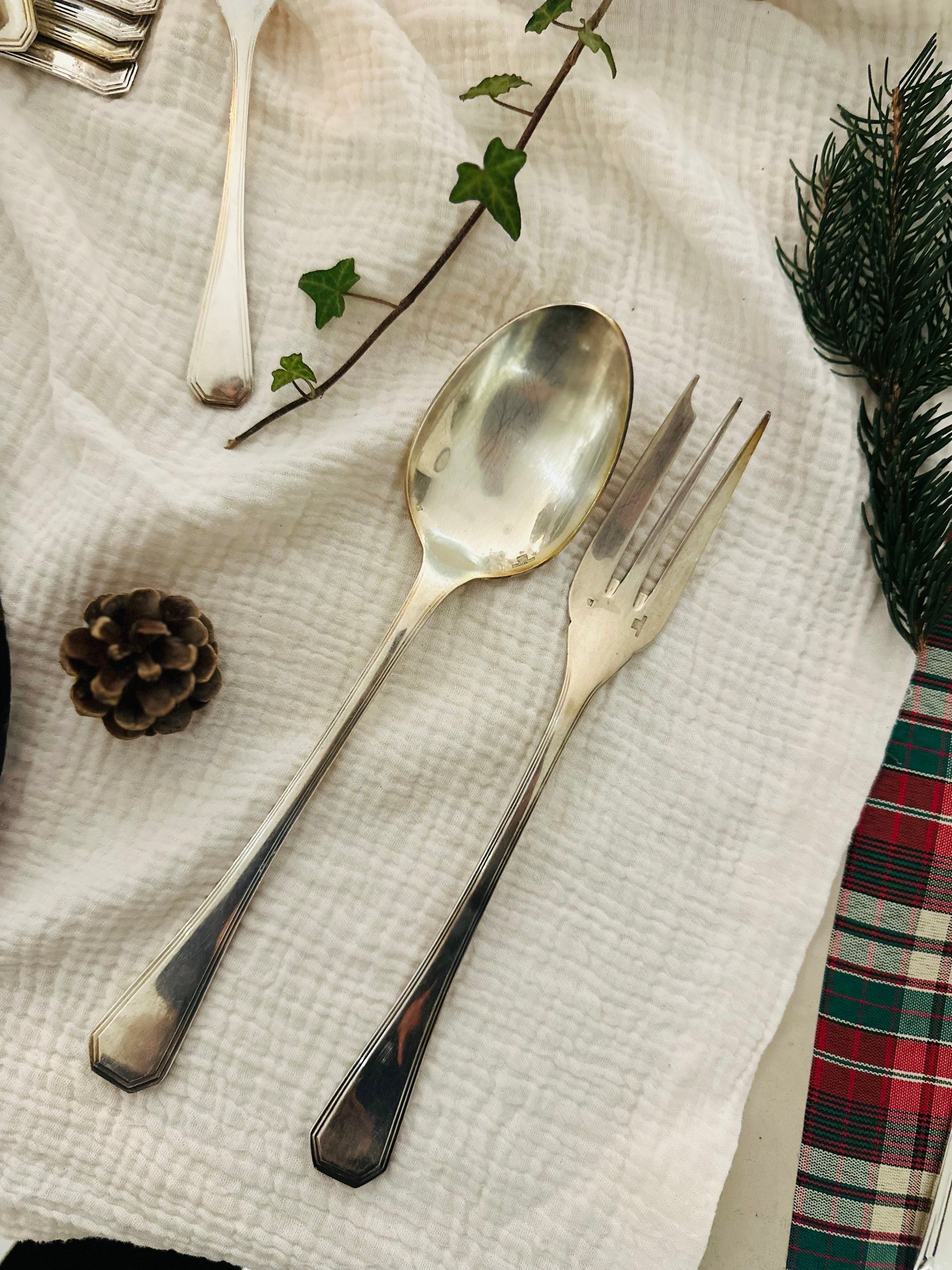 Couverts de service Christofle De Raymonde à Zoé