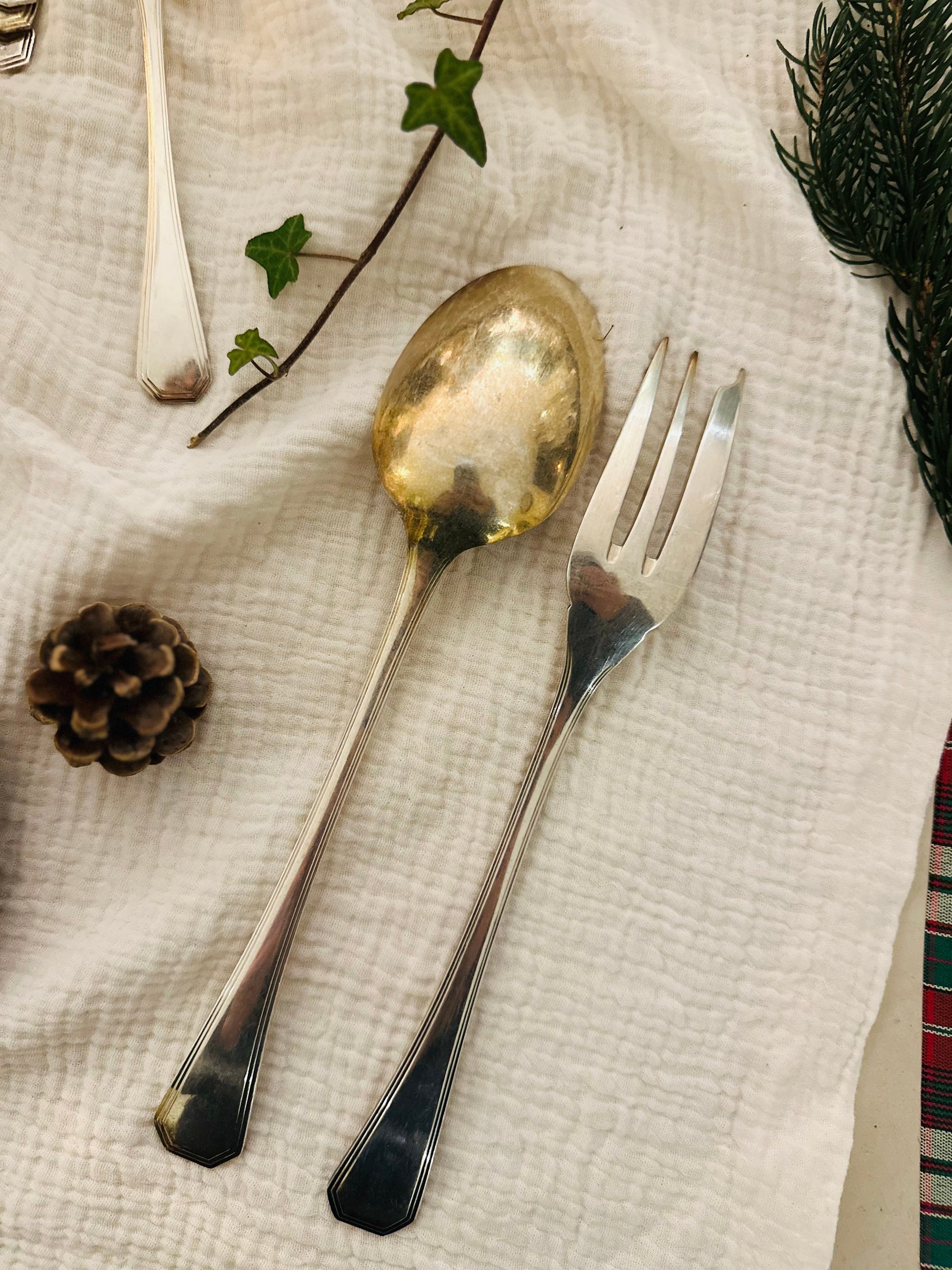 Couverts de service Christofle De Raymonde à Zoé