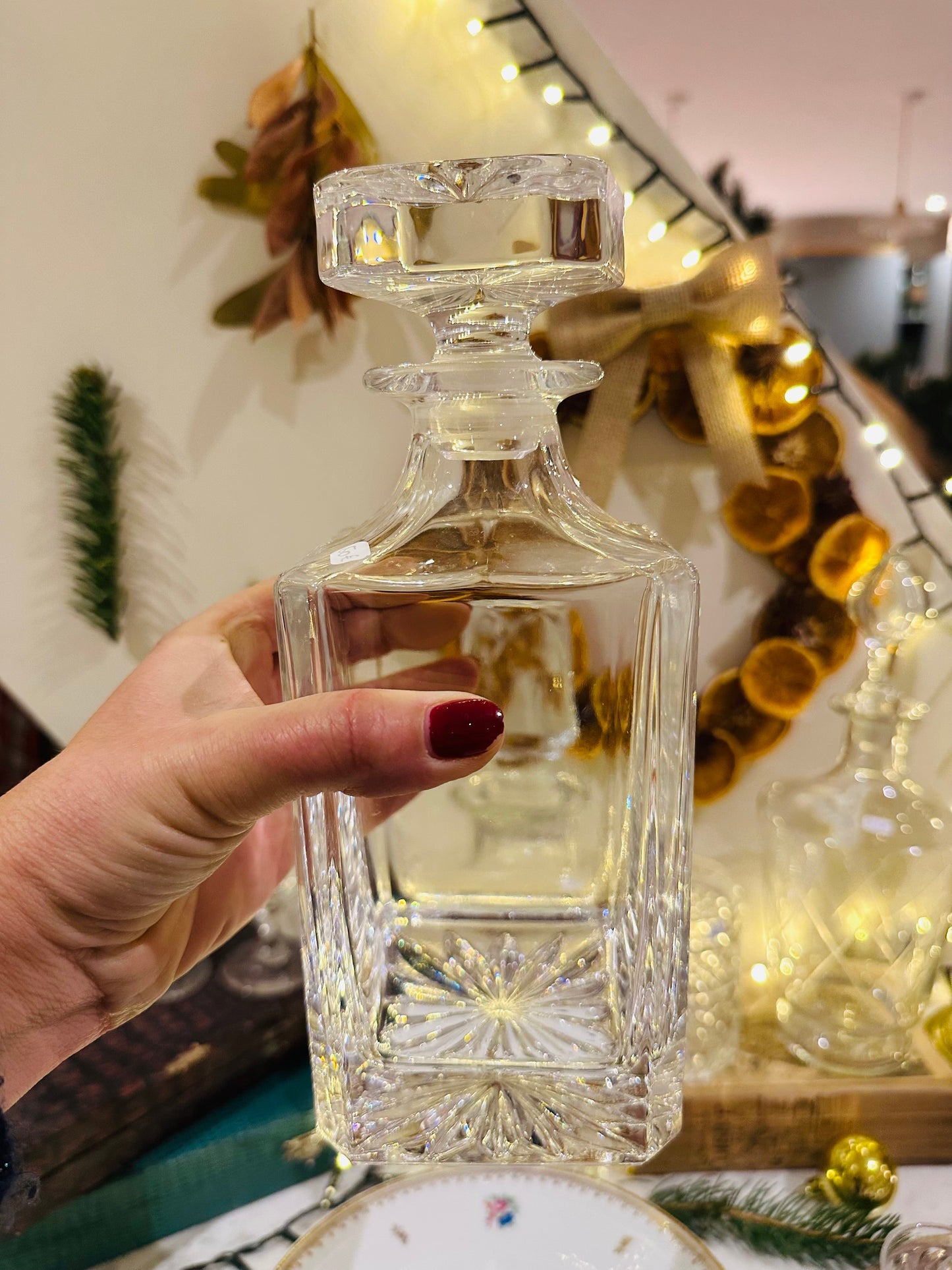 Carafe à whisky en cristal De Raymonde à Zoé